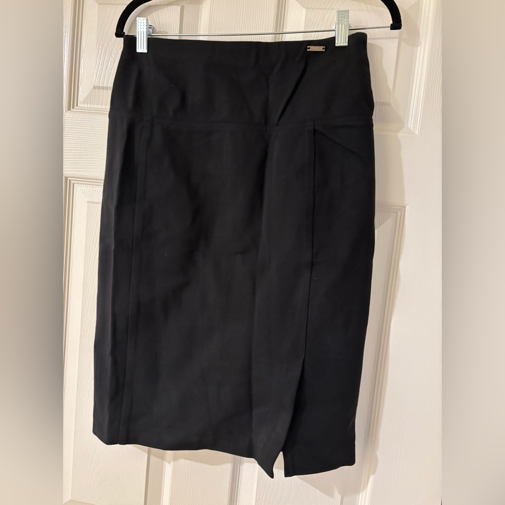 Ivanka Trump Black Knee-Length Pencil Skirt Small